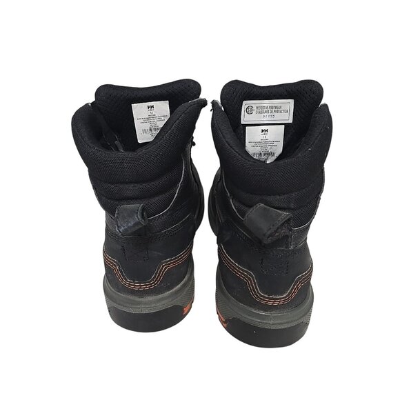 Helly Hansen Men's 6” FreshTech Steel Toe Work Boots HHS232001 Black Size 11M - Picture 3 of 7